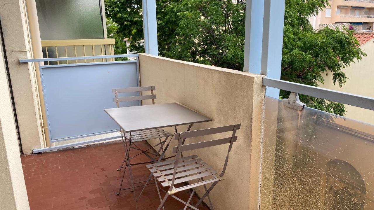 Goeland 3, Climatise, Wifi, Balcons Petite Vue Mer Laterale Au 3 Eme Etage Sans Ascenseur Toulon Exteriör bild